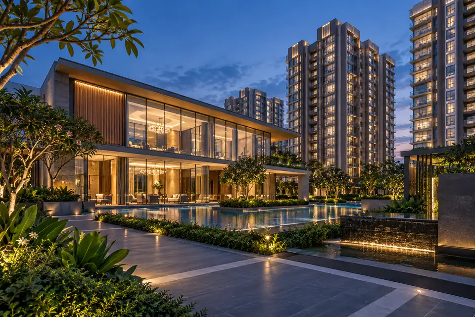 Residential development visual for SOBHA One Residences in Hoskote, Bengaluru