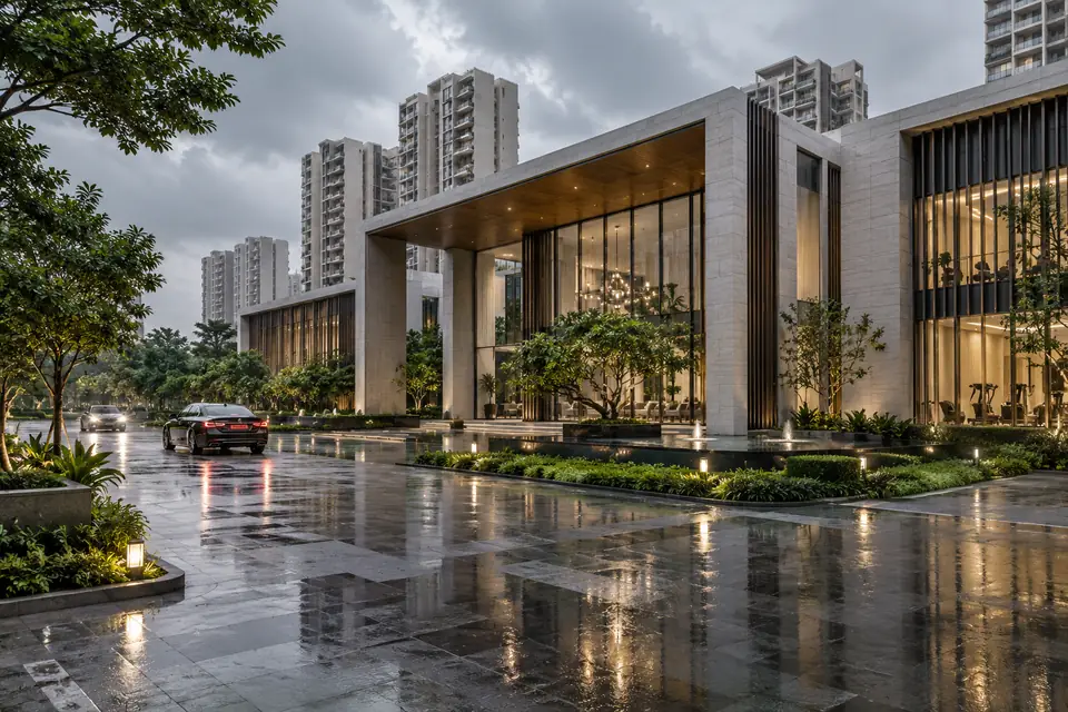 Residential development visual for SOBHA Oakshire in North Bengaluru